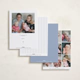 "Crawford" - Baptism and Christening Invitations in Carolina by Amy Kross - Back of Card Options