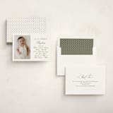 "Walden" - Baptism and Christening Invitations in Fern by Megan Davis - Assembled