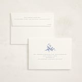 "Dreamy Toile" - Baptism and Christening Invitations in Blueberry by Teju Reval - FREE Recipient Addressing