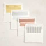 "On Board" - Baptism and Christening Invitations in Sailor by Stephanie Hawkes - Envelope Liner Options
