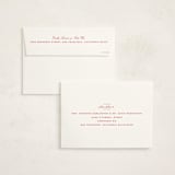 "Campania" - Baptism and Christening Invitations in Fragola by Megan Davis - FREE Recipient Addressing