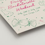 "Bachelorette Fun" - Bridal Shower Signs in Grass by Celine Nguyen - Detail