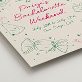 "Bachelorette Fun" - Bridal Shower Signs in Grass by Celine Nguyen - Detail