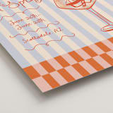 "Sprtiz" - Wedding Party Signs in Citrus by Jenna Holcomb - Detail