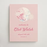 "Disco cowgirl" - Bridal Shower Signs in Azalea by Creo Study - Front