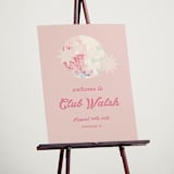 "Disco cowgirl" - Bridal Shower Signs in Azalea by Creo Study - In Use