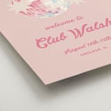"Disco cowgirl" - Bridal Shower Signs in Azalea by Creo Study - Detail