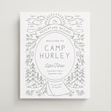 "The Adventure Begins" - Wedding Party Signs in Sage by Kiersten Garner - Front