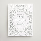 "The Adventure Begins" - Wedding Party Signs in Sage by Kiersten Garner - Front