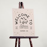 "Girls Gone Wild" - Wedding Party Signs in Champagne by Kelsey Mucci - In Use