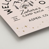 "Girls Gone Wild" - Wedding Party Signs in Champagne by Kelsey Mucci - Detail