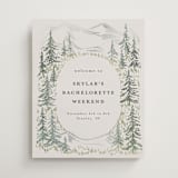 "Paradise" - Wedding Party Signs in Forest by Petra Kern - Front