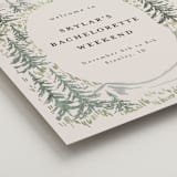 "Paradise" - Wedding Party Signs in Forest by Petra Kern - Detail