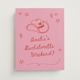 "cowboy club" - Wedding Party Signs in Cherry by Jennifer Lew - Front