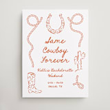 "Western" - Wedding Party Signs in Bronco by Claudia Orengo - Front