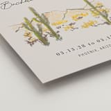 "desert crayon drawing" - Bridal Shower Signs in Olive by Cass Loh - Detail