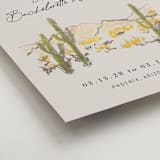 "desert crayon drawing" - Wedding Party Signs in Olive by Cass Loh - Detail