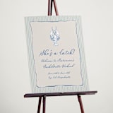 "easide Serenade" - Wedding Party Signs in Marine by Lucrecia Caporale - In Use