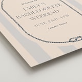 "nautical nuptials" - Wedding Party Signs in Sea Breeze by Rebecca Durflinger - Detail