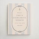 "nautical nuptials" - Wedding Party Signs in Sea Breeze by Rebecca Durflinger - Front