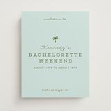 "Vacation" - Bridal Shower Signs in Ocean by Olivia Goree - Front