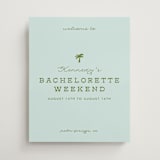 "Vacation" - Bridal Shower Signs in Ocean by Olivia Goree - Front