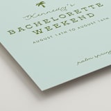 "Vacation" - Bridal Shower Signs in Ocean by Olivia Goree - Detail