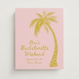 "Palm" - Bridal Shower Signs in Sunshine by Gwen Bedat - Front