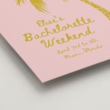 "Palm" - Bridal Shower Signs in Sunshine by Gwen Bedat - Detail