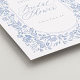 "French Blue" - Wedding Party Signs in Periwinkle by Joanna Griffin - Detail