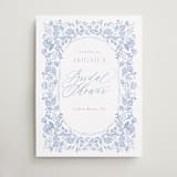 "French Blue" - Wedding Party Signs in Periwinkle by Joanna Griffin - Front