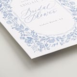 "French Blue" - Wedding Party Signs in Periwinkle by Joanna Griffin - Detail