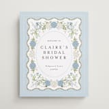 "Wedgewood" - Wedding Party Signs in Cerulean by Susan Moyal - Front