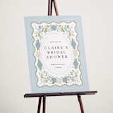 "Wedgewood" - Wedding Party Signs in Cerulean by Susan Moyal - In Use