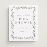 "simple garland" - Wedding Party Signs in Sky by Christy Hy Lee - Front