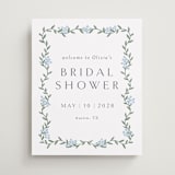 "simple garland" - Wedding Party Signs in Sky by Christy Hy Lee - Front