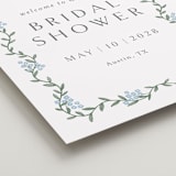 "simple garland" - Wedding Party Signs in Sky by Christy Hy Lee - Detail