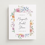 "Floral Pop" - Wedding Party Signs in Tropical by Itsy Belle Studio - Front