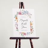 "Floral Pop" - Wedding Party Signs in Tropical by Itsy Belle Studio - In Use