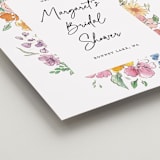 "Floral Pop" - Wedding Party Signs in Tropical by Itsy Belle Studio - Detail