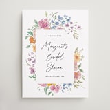 "Floral Pop" - Wedding Party Signs in Tropical by Itsy Belle Studio - Front