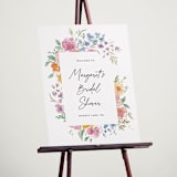 "Floral Pop" - Wedding Party Signs in Tropical by Itsy Belle Studio - In Use