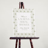 "Summer Fields" - Wedding Party Signs in Petal by Lisa Joanna Harrison - In Use