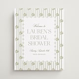 "Summer Fields" - Wedding Party Signs in Petal by Lisa Joanna Harrison - Front