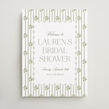"Summer Fields" - Wedding Party Signs in Petal by Lisa Joanna Harrison - Front