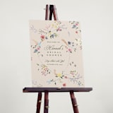 "whimsey floral" - Wedding Party Signs in English Garden by Phrosné Barwood - In Use