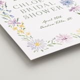 "Wild Flowers" - Wedding Party Signs in Meadow by Petra Kern - Detail
