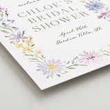 "Wild Flowers" - Wedding Party Signs in Meadow by Petra Kern - Detail