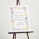 "Wild Flowers" - Wedding Party Signs in Meadow by Petra Kern - In Use