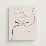 "Bow" - Wedding Party Signs in Tuxedo by Corinne Malesic - Front